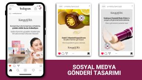 KoreanAura | Sosyal Medya Gönderi Tasarımı