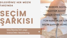  seçim müziği yapabilirim