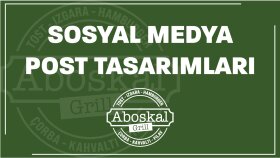 Aboskal Grill Sosyal Medya Tasarımları