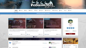 Vice Roleplay - Website/Forum Tasarımı