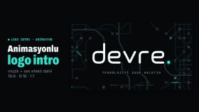 kanalınız ve markanız için animasyonlu logo intro yaparım