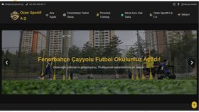 ozansportif.org - Web Tasarımı