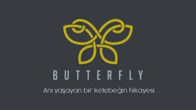 Butterfly blog logo tasarımı çalışmam 
