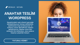Wordpress ile anahtar teslim site yapabilirim