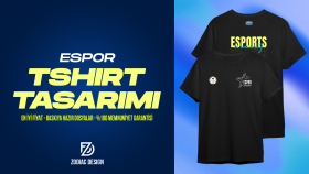 espor takımın için tshirt tasarımı yaparım