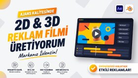 markanız için 2D ve 3D animasyon reklam filmi hazırlarım