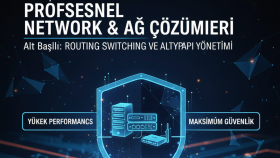 Network altyapınızı sıfırdan kurar ve optimize ederim