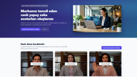 Görüntülü konuşan yapay zeka asistanı