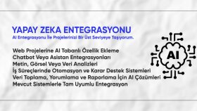 web sitenize veya projenize yapay zeka entegre ederim