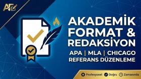SPSS ile verilerinizi analiz eder APA formatlı rapor sunarım