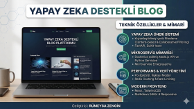 YAPAY ZEKA DESTEKLİ BLOG WEB SİTESİ