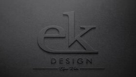 E&K DESİGN LOGO ÇALISMASI 