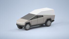 Tesla Cybertruck Panelvan Tasarımı