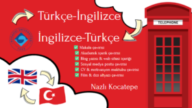 akademik ve içerik metinlerini özenle çevirebilirim