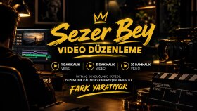 istediğiniz tarzda video düzenliyorum