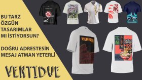 kıyafet üzerinde baskıya hazır özel tasarımlar yapabilirim