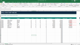Excel Stok Takip Sistemi