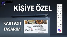 şık ve kurumsal kartvizit tasarımı yaparım