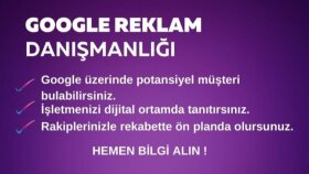 google reklamlarında profesyonel çalışma yapabilirim