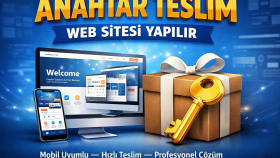 anahtar teslim web sitesi yapabilirim