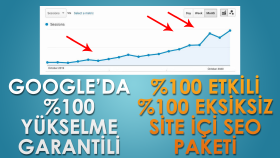 Algoritmalara Uygun + Yükselme Garantili Site İçi SEO 