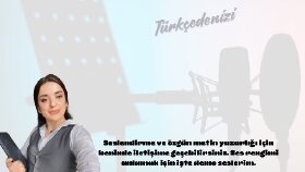 Enerjik, duygusal, rahatlatıcı ses mi arıyorsunuz?