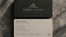 TERRA VAULT- kartvizit tasarımı