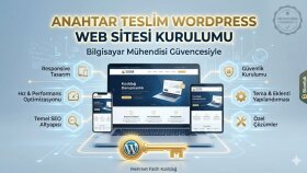 anahtar teslim wordpress site kurulumu yaparım
