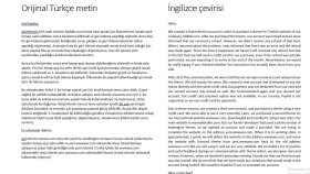 şirket/kişiye özel profesyonel çevirmenlik hizmeti sunarım