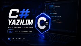 C# ile kodlarınızı yazabilirim