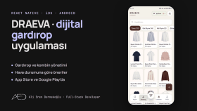 DRAEVA · Dijital Gardırop ve Kombin Uygulaması