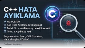 C++ kodlarınızdaki hataları çalışabilir hale getirebilirim
