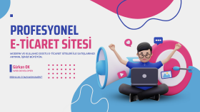 sizin için e-ticaret sitenizi tasarlarım