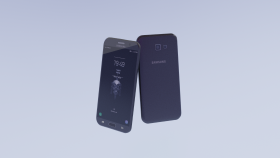 Samsung Galaxy A7 2017 3D Model