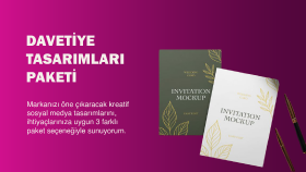 özel günleriniz için kreatif davetiye tasarımları hazırlarım