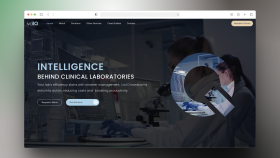 ivdIQ Lab Intelligence Web Tasarımı