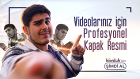 videolarınız için profesyonel kapak tasarımı hazırlıyorum