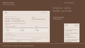 AYRI · Tarayıcıda Gruplama Aşamaları