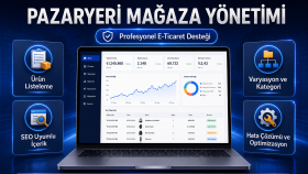 Amazon eBay Kaufland ve Shopify mağazalarınızı yönetirim