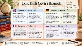 İngilizce, Almanca, Fransızca, Rusça ve Çok Dilli Çeviri Örnekleri
