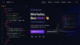 Modern Kişisel Web Sayfası Tasarımı 🌐