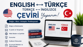 İngilizce-Türkçe ve Türkçe-İngilizce çeviri yaparım