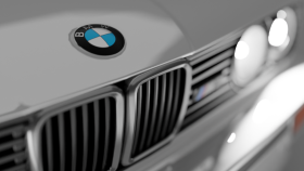 BMW E30 3D modelleme ve animasyon
