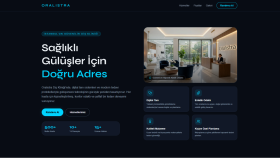 Diş Kliniği İçin Modern ve Responsive Web Sitesi