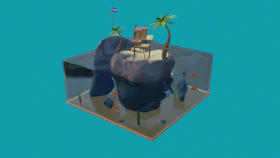 3D Ada Tasarımı Animasyonlu Referansım
