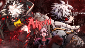 anime temalı header / banner tasarımı yapıyorum
