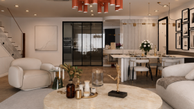 Modern Villa İç Mekan Tasarımı | 3DRender & Uygulama Projesi