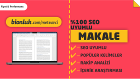  seo uyumlu makaleler hazırlıyorum