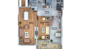 2D autocad mimari proje çizimi