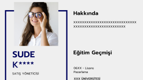Cv- Kartvizit tasarımları